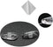 Push-in Glasses Nose Pads, 5 Pairs BEHLINE Soft Silicone Replacement Nose Piece, Clear Slide on Nose Guards (15mm,