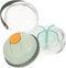 Weekly Portable Pill Organizer Multi-Grid Storage Case with Sealing Rotating Lid Small