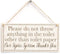 Please do not Throw Anything in The Toilet Other Than Toilet Paper Our Septic System Thanks You - Polite and Informative Septic Tank Sign 10"x5"