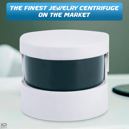 Sonic Cordless Denture Cleaner - Portable Battery Vibrating Machine for Jewellery, Coins & Dentures