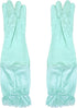 RARITYUS Household Kitchen Cleaning Gloves Waterproof Cotton Lined Dishwashing Non-Slip Long Cuff Gloves