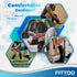 FITTOO Plus Size Compression Socks for Men & Women, 20-30mmHg Graduated Compression for Shin Splint, Varicose Vein &