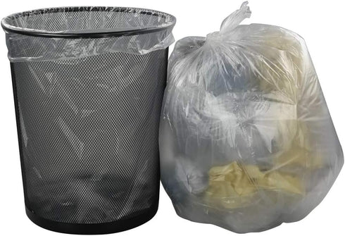 Cand 4 Gallon Clear Garbage Bags, 110 Counts, Trash Bags Bin Liners