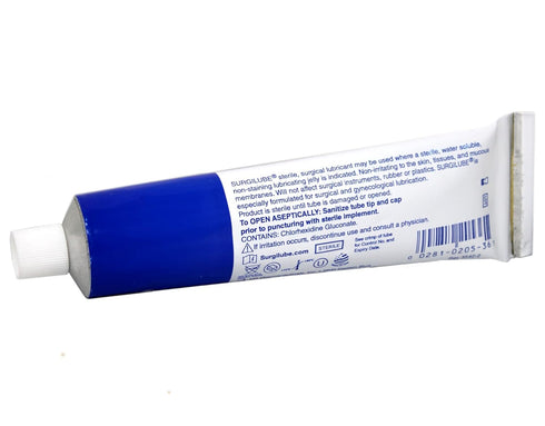 Surgilube 4.25 Pack 4) Surgical Lubricant Sterile Bacteriostatic Jelly - Ounces Each (Value