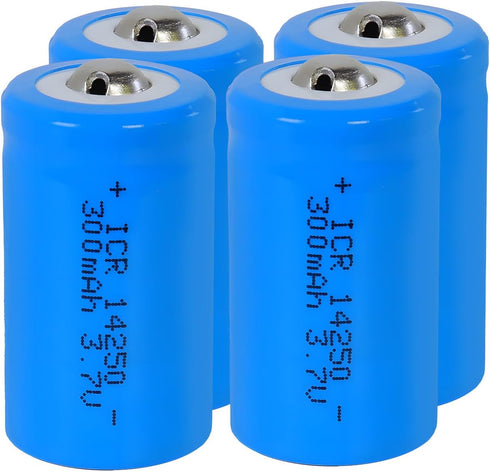Horbupa 14250 Battery Rechargeable 4 Pack, 3.6V Lithium Battery LS14250 14250 1/2AA Batteries
