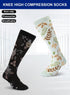 SUJAYU 6 Pairs Compression Socks for Women Men, Medical Compression Socks for Women & Men, Support Knee High Socks