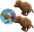 yuecher Creative Golden Retriever Puppy Toothpaste Dispenser, Dog Themed Toothpaste Holder, Fun Novelty