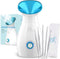 NanoSteamer Large 3-in-1 Nano Ionic Facial Steamer with Precise Temp Control - Spa Quality