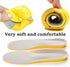Shoe Insoles, Memory Foam for Excellent Shock Absorption and Cushioning, Comfortable for Men and Women, L