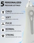 Waterproof Electric Water Flosser Teeth Pick, Portable Cordless Oral Irrigator, 300ML Rechargeable, IPX7, 8 Tips, 5
