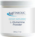 Metabolic Maintenance L-Glutamine Powder - Water Soluble Amino Acid for Gut Health + Immune Support (200 Servings)