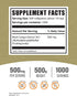 BulkSupplements.com Black Fungus Mushroom Extract Powder, 500mg per Serving, Gluten Free, 500g (1.1 lbs)