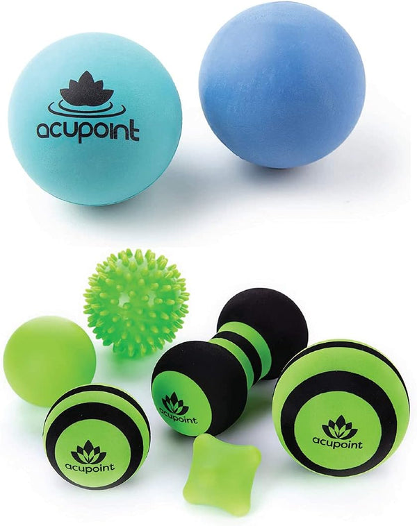 Acupoint Physical Massage Therapy Ball Set - Deep Tissue, Trigger Point &