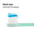 OBrush Kids' Toothbrush - Battery Powered, Green Blue Yellow, Ultra Soft Bristles, Small Size Head, Effective Cleaning