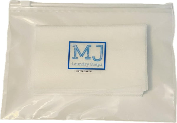 MJ Laundry Soaps Dryer Sheets Scented (Cocoa Butter)