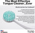 Tung Tongue Gel - Fresh Mint Cleaning Paste for Bad Breath, Halitosis, Mouth Odor Eliminator, 4 Pack
