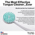 TUNG Tongue Gel by Peak Essentials | Mint Blast Natural Cleaning Paste | 2 PACK | Bad Breath Eliminator, BPA Free