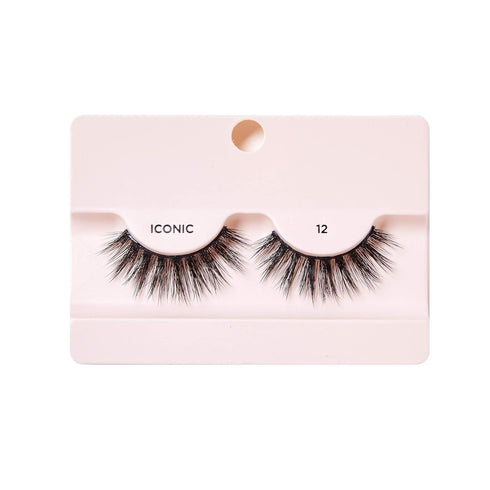 iEnvy Natural Eyelashes, Lightweight False Lashes, Multiangle and Volume 3D Natural Strip Lashes (3 Pack)