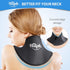 Hilph Cervical Ice Pack for Neck Pain Relief, Reusable Flexible Gel Wrap with Hot Cold Therapy Compress for Sore Neck
