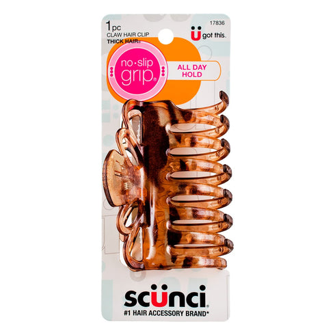 Scunci No Slip Crown Clip for Thick Hair, 1 ea (Pack of 6)