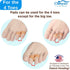 Chiroplax Bunion Corrector Pads, 4 Regular Size Silicone Cushions for Bunionette Pain Relief, Men & Women