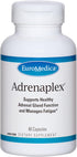 Euromedica Adrenaplex - 60 Capsules for Healthy Adrenal Gland Function & Balanced Mood - 30 Servings