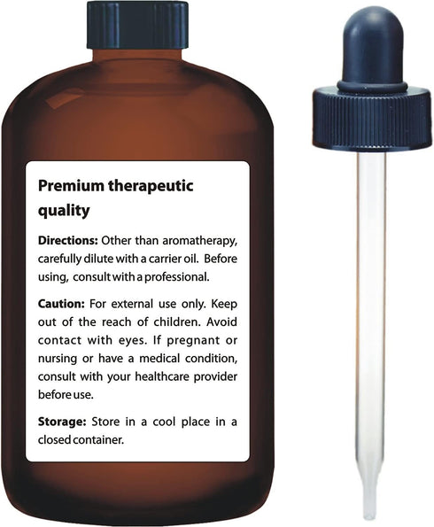 Tea Tree Essential Oil - 4 FL OZ - 100% Pure & Natural Premium Oil with Glass Dropper (Tea Tree)