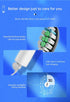 NB-1 Toothbrush,5 5 LCD Screen Electirc Modes intensities & DIY Mode,Rechargeable Sonic Electric Power Toothbrush