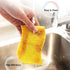 METUUTER 12-Count Kitchen Sponges- Compressed Cellulose Cleaning Sponges Non-Scratch Natural Sponge for Kitchen Bathroom Cars, Funny Cut-Outs DIY for Kids