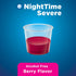 Amazon Basic Care Nighttime Severe Cold and Flu Syrup, Max Strength, Mixed Berry, 12 fl oz