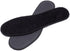 Natural Summer Black Terry Cloth Insoles, Soft Flexible Cotton Shoe Insoles (1 Pair, 7 Women US)