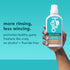 Hello Peace Out Plaque Mouthwash, Antigingivitis Alcohol Free, Natural Mint with Aloe Vera and Coconut Oil, 16 Ounce