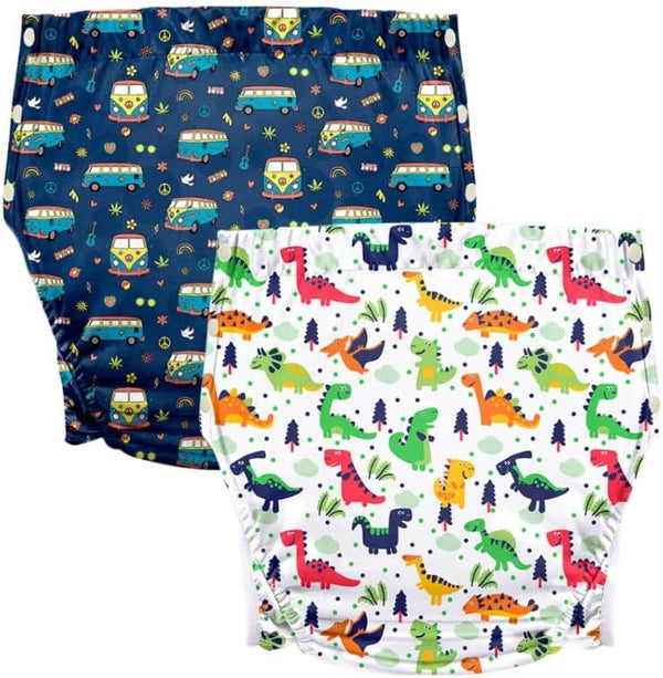 Unisex Adult Incontinence Pants,Reusable Diapers for Adults,Adult Cloth Diaper Cover,Incontinence Underwear Suitable