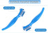 Lit-Pack 2 Pack (1 1hard Denture Clean Toothbrush for Denture Care Tool w/Multi Layered Ordinary or Hard Bristles Dual