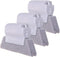 Groove Gap Cloth Window Door Track Cleaning Brush, 3PCS in Beige/Gray/Blue (Random Color)