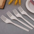 100% Eco Friendly Compostable Forks Disposable Forks Cornstarch Based 50 Large Disposable Utensils (6.7 in.) Durable and Heat Resistant Alternative to Plastic Forks Party Supplies by THE PRO TN