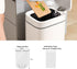 10 Gallon Drawstring Trash Bags, Pack of 26, Unscented, 1.58Mil Thickness, 60x71cm, White