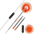 Urvrriu 360 4 Rotatable Adjustable Cleaning Mop with Mop Head, Extendable Wall Cleaning Mop, Spin Mop for Floor