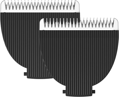 MANSPOT Black Replaceable Blade, 2Pcs Men’s Manscape Trimmer Ceramic Blade Replacement Head