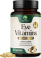 Eye Vitamin & Mineral Supplement with Lutein, Zeaxanthin, Bilberry & Zinc, 60 Capsules, Supports Vision Health