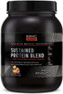 GNC AMP Sustained Protein Blend - 28 Servings, Gluten Free, Cinnamon Toast