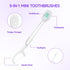 KUGUAN 80pcs (Mint-5pack) Mini Brushes-Disposable Toothbrushes with Toothpaste Travel Toothbrushes Portable for Work
