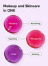 I DEW CARE Lip Oil - Glow Easy Pomegranate | Vitamin C Tinted Lip Oil, Hydrating Korean Makeup (0.20 Fl Oz)