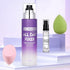 UCANBE Makeup Setting Spray + Face Primer + Makeup Sponge - Gel-Based Hydrating Primer, Long Lasting Matte Finishing
