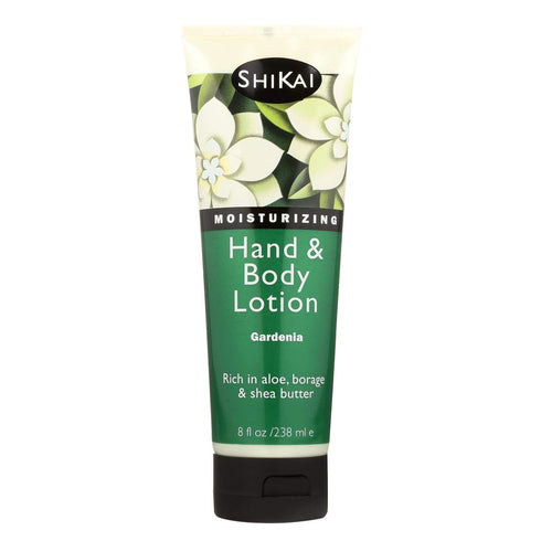 Naturally Moisturizing Hand & Body Lotion - Shikai, Gardenia, 8 oz