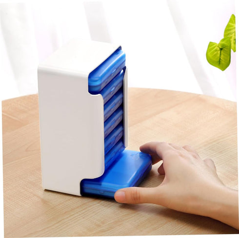 Portable Pill Organizer for Tablets and Capsules - Ideal for Travel