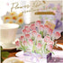 Zhuluck 3D Pink Mother'S Day Up Cards Anniversary Up Cards Gift For Birthday Anniversary Wedding