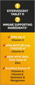 Airborne 1000mg Vitamin C with Vitamin D & Zinc, Sugar Free Immune Support Supplement, 30 Effervescent Tablets