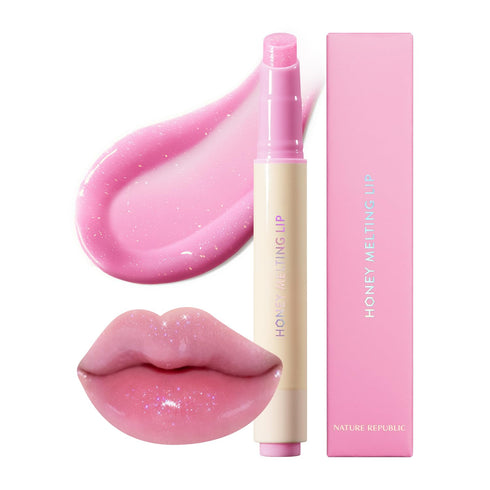 Nature Republic HONEY MELTING LIP 13-14 GLITTER, AURORA GLITTER