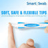 Smart Swab - Spiral Ear Cleanser - Earwax Remover Tool with 16 Replaceable Tips